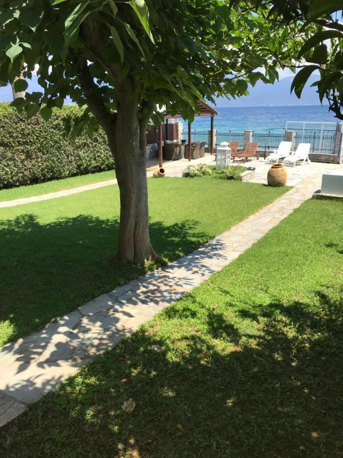 Private Luxury Villa My Beach House Longos  Luaran gambar